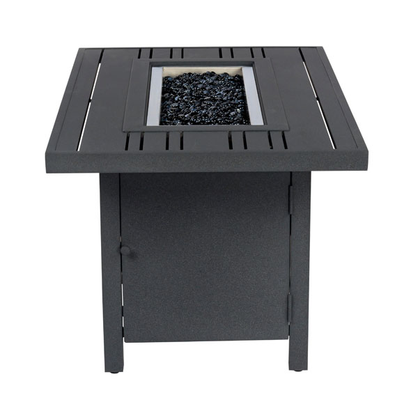 30 x 50 Tri Slat Firepit in Twilight - Image 3